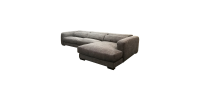 Max Right Sectional Sofa (Charcoal Ash)
